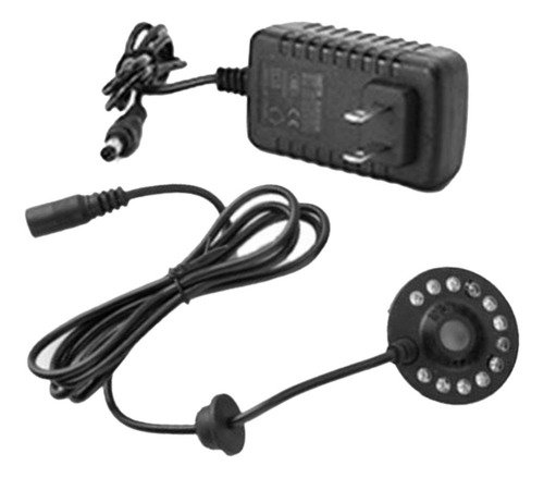 L Mini Mist Fogger Mister Con Luces De Colores, Adaptador Us