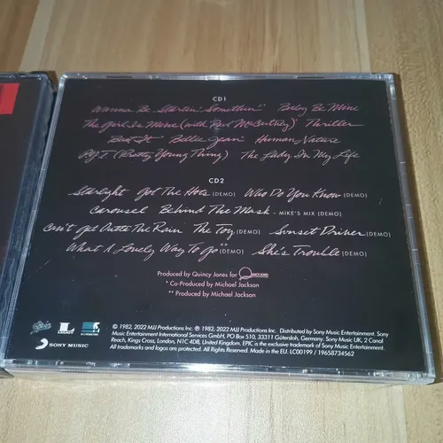Pacote Com Quatro Michael Jackson - Música E Coleção