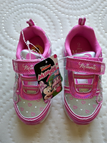 Zapatillas Con Luz Importadas Minnie