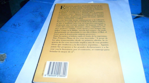 Libro Marcos Aguinis- La Cruz Invertida (Usado)