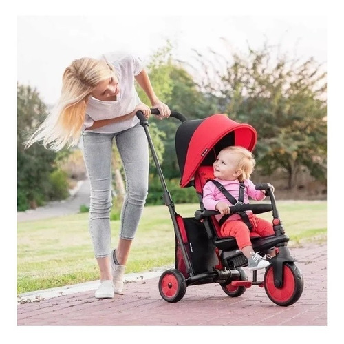 Triciclo Carreola Plegable 6 En 1 Smartrike 10 A 36 Meses