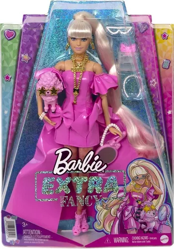 Barbie Extra Boneca Fashion Bandana Loira - Mattel