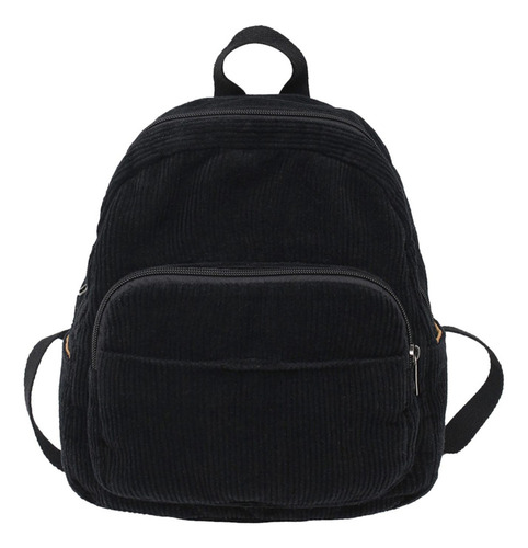 Mochila De Moda Para Niñas Adolescentes, Mochila De Negro