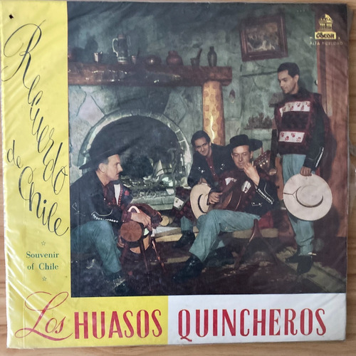 Vinilo Recuerdo De Chile Los Huasos Quincheros Che Discos