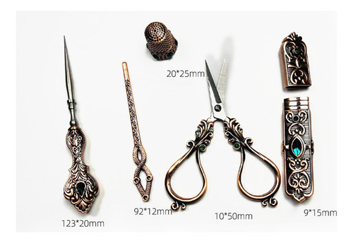 Kit De Tijeras Compatible Con Bordar Tijeras Vintage Para