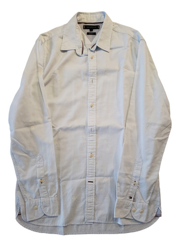 Tommy Hilfiger Camisa Manga Larga Hombre Talle M