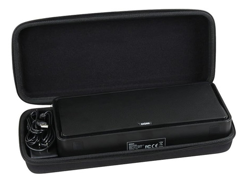 Hermitshell Funda Rígida P/ Viaje P/ Doss Soundbox Xl Negro