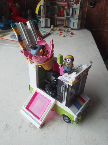 Camión De Helados Despicable Me Con Sonido  De Mega Bloks