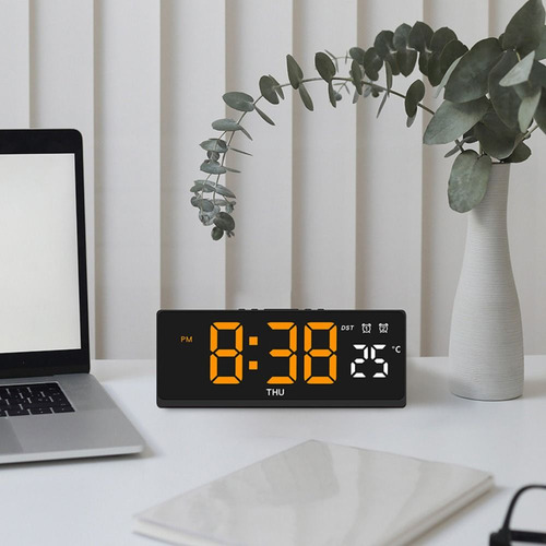 Reloj De Pared Electrónico Con Pantalla De Pared, Reloj De M