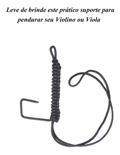 Imagem 4 de 4 de Espaleira De Violino 4/4 Premium Lunnon + Brinde