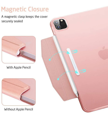 Capa Capinha iPad Pro 11 (2020) Esr Trifold C/suporte Caneta