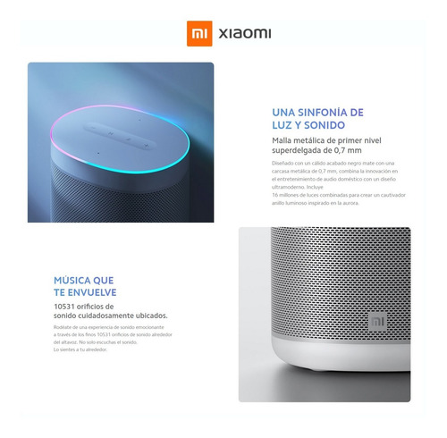Altavoz Inteligente Xiaomi Mi Smart Speaker Bluetooth Google