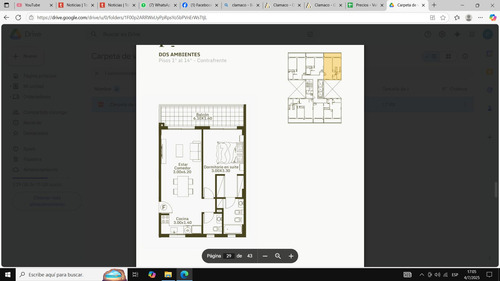 Departamento 2 Ambientes En Venta,con Balcon, Con Cochera En Caseros
