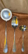 Comprar Cucharón Cucharas Christofle Antiguos Baño D Plata. X Los 3