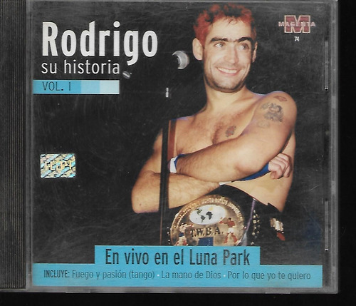 El Potro Rodrigo Su Historia Vol.1 En Vivo Sello Magenta C 