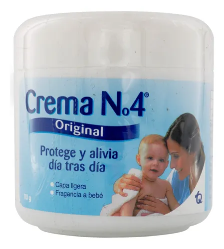 Crema N 4 Antipañalitis Original Pote X 110 Gramos