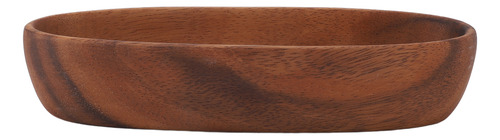 Ensaladera De Madera Multiusos De Gran Capacidad, Madera