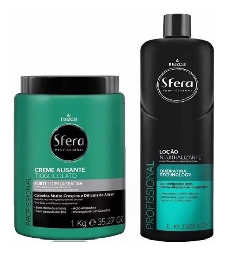 Alisante Sfera + Neutralizante 1l. Cabello Afro