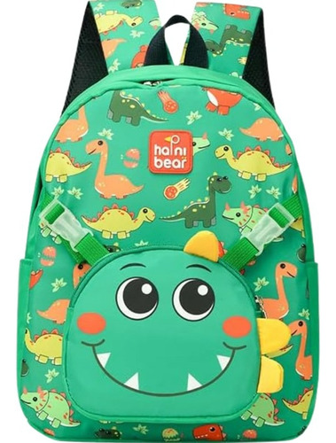 Mochila Dinosaurio Infantil Correa Ajustable Teletiendauy