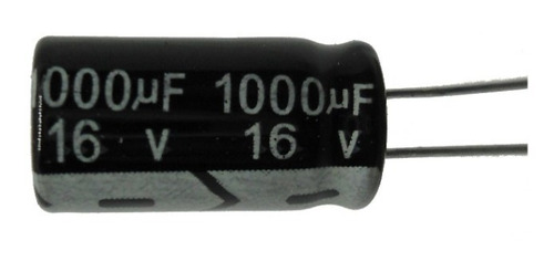 Condensador Electrolitico 1000uf X 16v Pack 5 Unidades