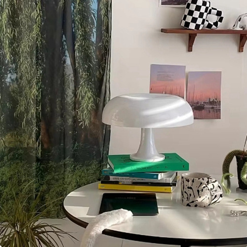 Lámpara De Mesa O3led En Forma De Hongo Para Dormitorio, Mes