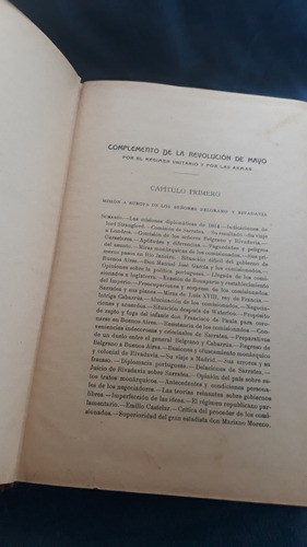 Vicente F. López: Historia De La República Argentina Tomo Vi