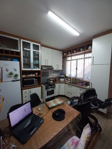Imagem 26 de 30 de Sobrado + Edícula Total 03 Quartos, 02 Salas, 02 Cozinhas, Espaço Gourmet, 02 Vagas Cobertas À Venda, 169 M² - Vila Camilópolis - Santo André/sp - So0470