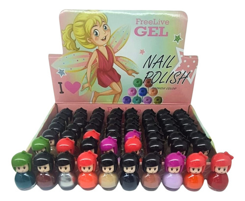 Esmalte Gel Para Niñas | Caja X 48 | Mayorista