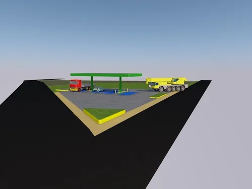 Lote Con Licencia Para Contruccion De Estacion De Servicio Eds Con Estudio De Vialidad, Para Gasolina Y Diesel