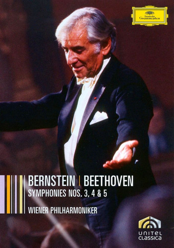 Beethoven - Sinfonías 3, 4 Y 5 - Bernstein  - Dvd