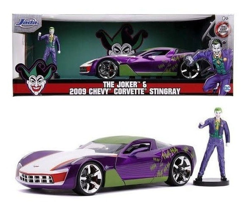 Miniatura 2009 Chevy Corvette Stingray Com Mini Coringa (the