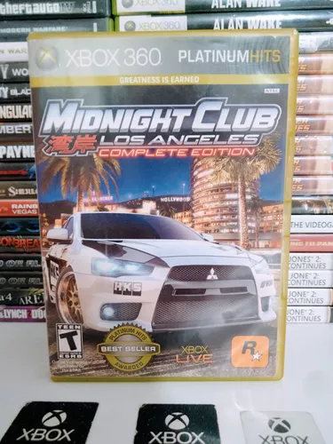 Midnight Club Los Angeles Complete Edition para Xbox 360 - Seminovo