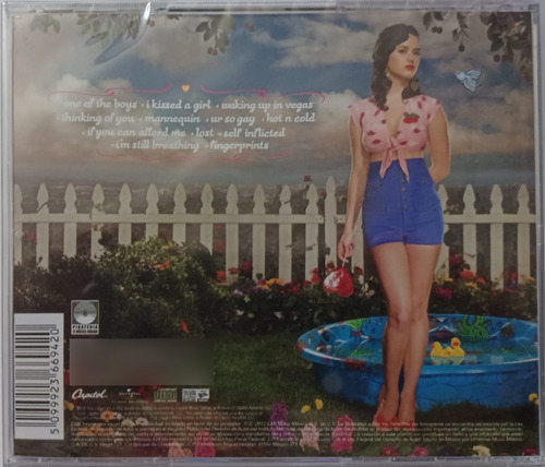 Katy Perry, um dos meninos, CD Nuevo Y Sellado
