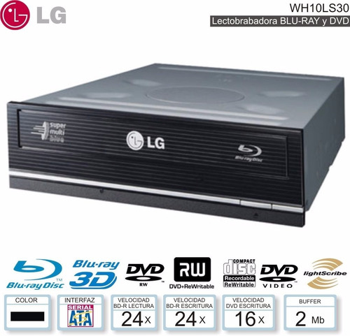 Imagen 1 de 2 de Quemadora De Bluray LG Modelo Wh10ls30 Nueva!