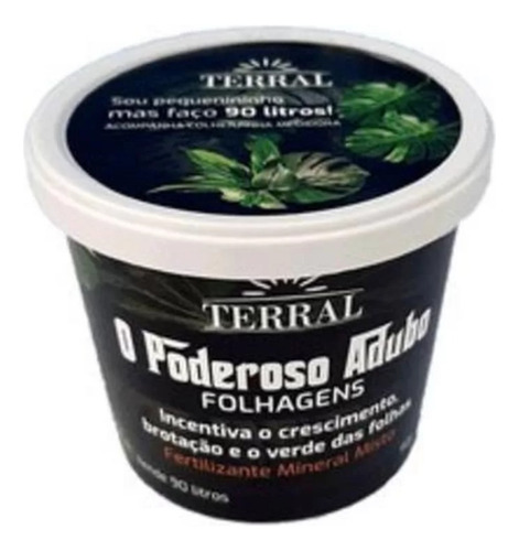 Fertilizante - Terral O Poderoso Adubo 90g - Folhagens