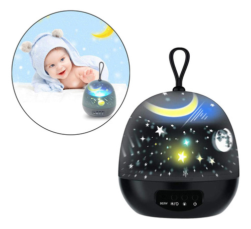 Luz De Noche Multifuncional Estrella Proyector Lámpara