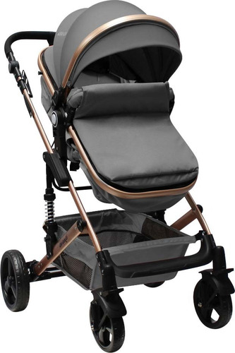 Cochecito Bebe Avanti Reversible Convertible En Moises Color Rosa