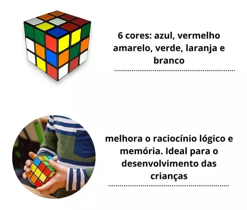 Cubo Mágico 3x3x3 Profissional Clássico Original