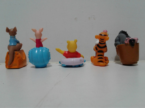 Set Aventuras De Winnie Pooh Esplashers Sonrics Disney 1996 (Usado)