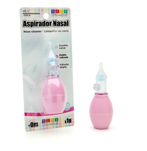 Aspirador Nasal Doble Válvula Saca Moco Baby Innovation