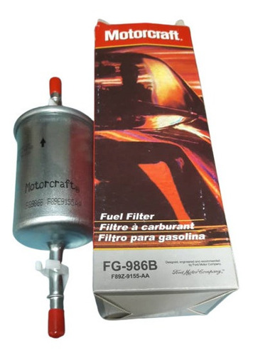 Filtro Gasolina Ecosport 1.6 2004 2005 2006 2007 #fg98