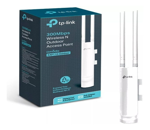 Access Point Empresarial Tp-link Tl-eap110 Outdoor 300mbps