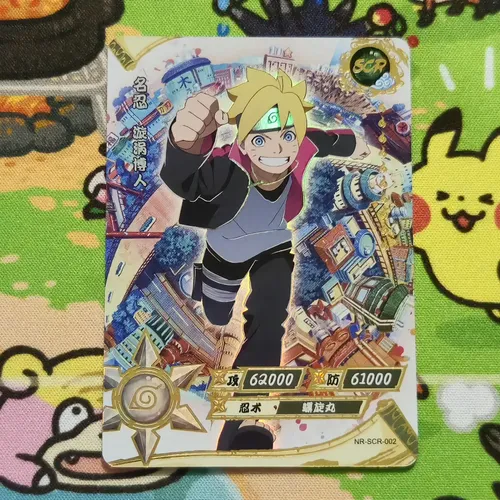 Carta Boruto Scr 002 Original Tcg Ccg Naruto Kayou | MercadoLivre