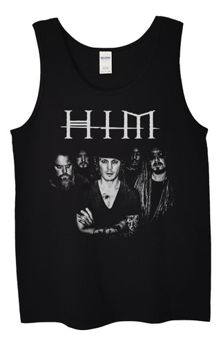 Polera Musculosa Him Band Photo Metal Abominatron