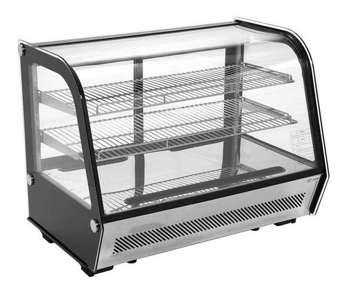 Vitrina Refrigerada De Cristal Curvo Rtw160l