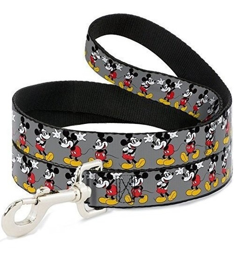 Disney Mickey Mouse Wgafas Plantea Gris Correa Del Perro 10 