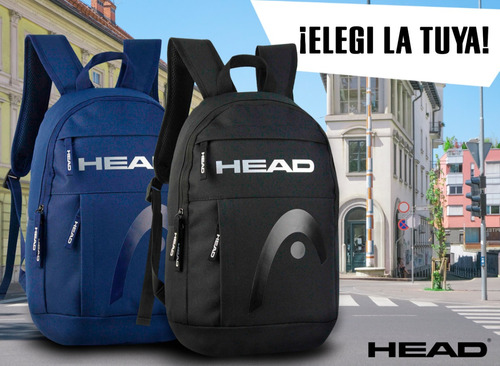 Mochila Head Original Notebook Urbana Deportiva Reforzada