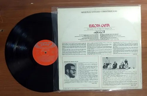 Europa Canta Disco Lp Vinilo España (Usado)