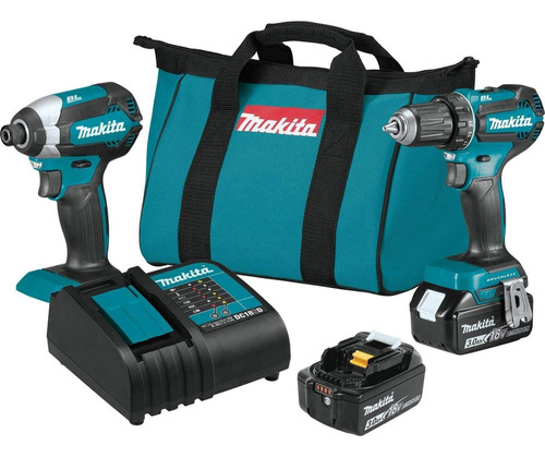 Taladros De Mano Makita Xt281s. 18v, Kit Completo (3.0ah)