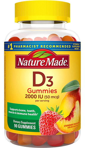 Suplemento Vitamina D3 2000 Ui 50 - Unidad a $1632